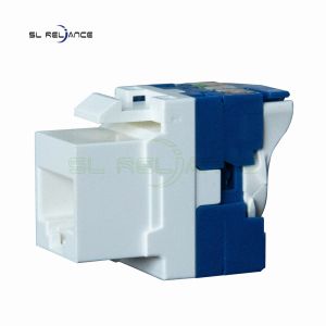 Quality Rotary CAT6 UTP RJ45 Keystone Jack for sale
