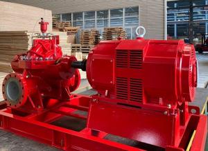 Quality UL Listed Fire Fighting Pump Set With Electric Motor Driven 2000GPM / 155PSI for sale