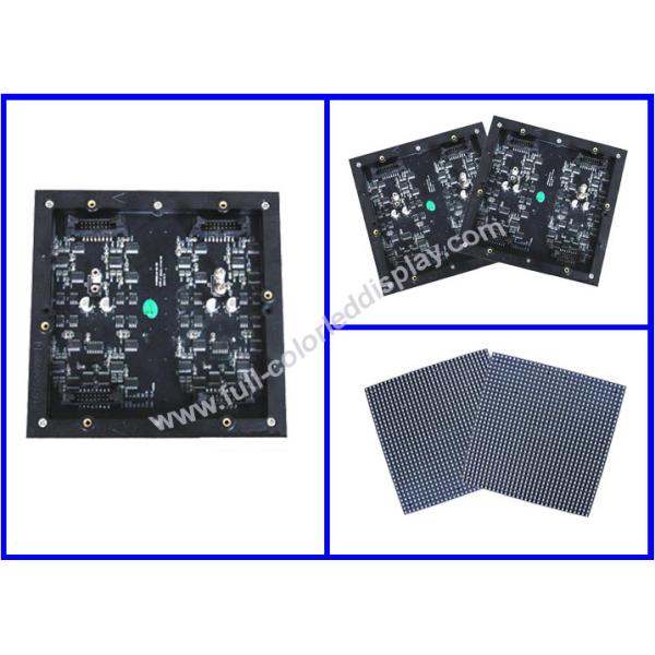 Black Waterproof Led Module Outdoor , Module Led Full Color 1R1G1B
