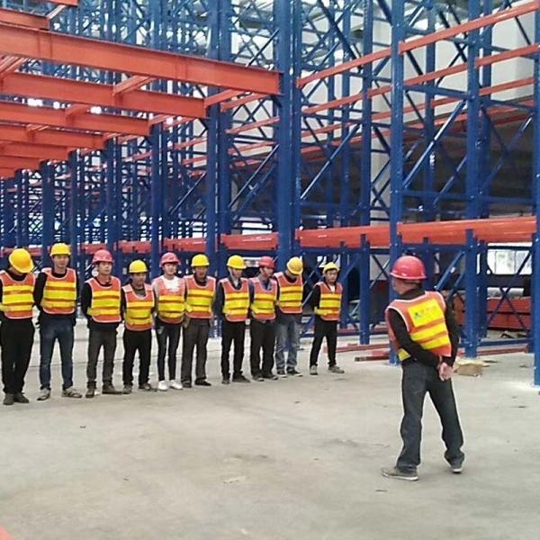 Customized Loading Capacity Steel Structure Platform Space Saving Storage Solution