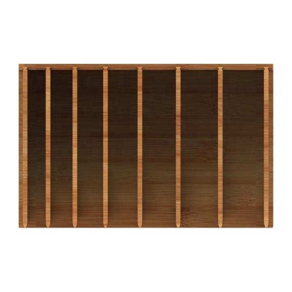 Office Storage Holders Racks Bamboo Book Stand with Cloud Shape and Customized Logo