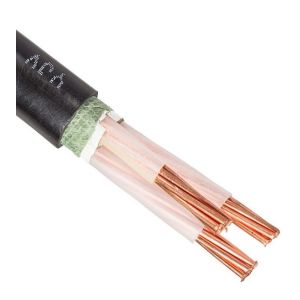 Quality 600/1000V Low Voltage Underground Power Cable N2XY 5 Core Copper Cable for sale