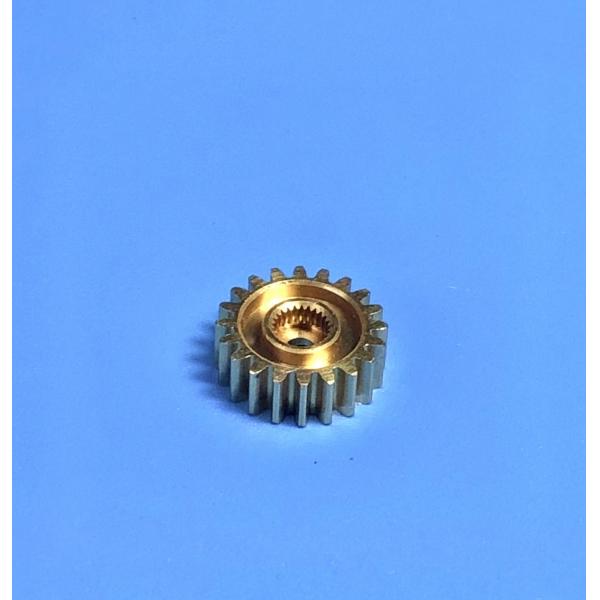 Metal Precision Spur Gears With Iron Alloy Brass Bronze Material