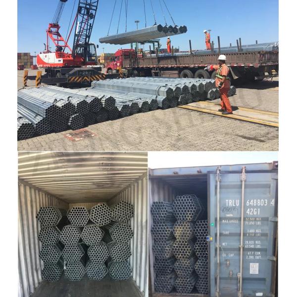 Q345 Galvanized Welded Steel Pipe A36 SS400 S235JR Zinc Coating Pipe