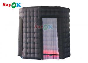 China Oxford Cloth Inflatable Photo Booth Enclosure Backdrop Mini Inflatable Tent on sale