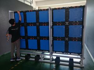 Quality Indoor P5 rental screen 640x640mm digital display aluminum screen led sign board video LED Screen wall for sale