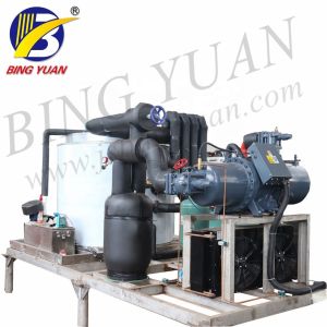 Evaporative Cooling 15 Tonne Flake Ice Maker Machine