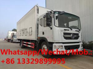 Quality HOT SALE! new Dongfeng D9 6.8m length baby chicks transported van truck, Good price day old chick van truck for sale for sale