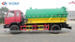 Q235 Carbon Steel Vacuum Sewage Suction Truck 10cbm 10000liters