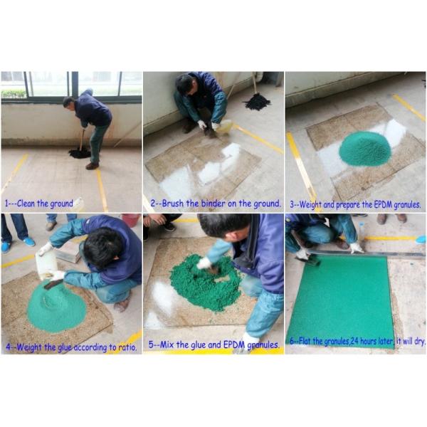 Rubber Mulch Aliphatic Polyurethane Binder For Epdm Playground CE Approved
