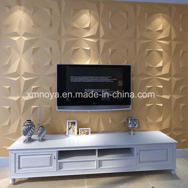 Acoustical Decorative 3D Wall Board for Living Room TV Background