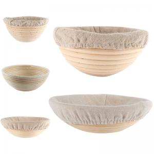 China Natural Rattan Banneton Bread Basket, Brotform Proofing Cane Baskets on sale