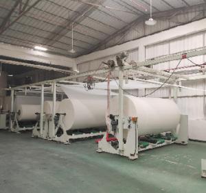 China CE 7Lines Facial Tissue Paper Making Machine 3plys Tissue Paper Manufacturing Machine on sale