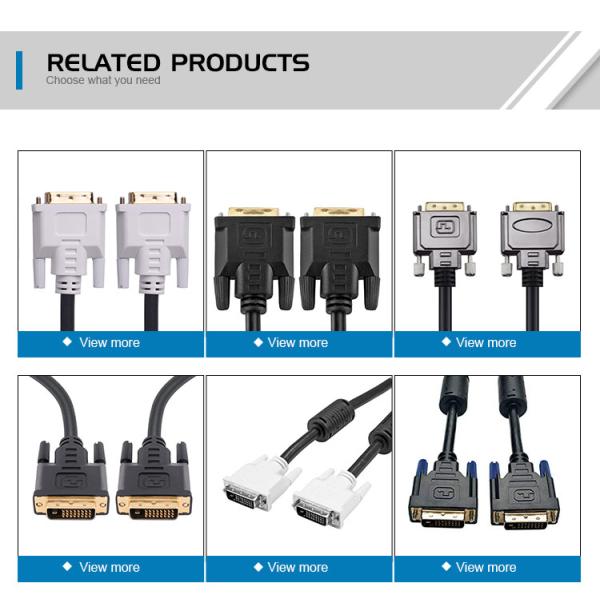 Double Shield Ferite Cores Ultra True 1080p Computer Connection Cable