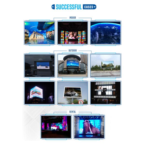 P1.25 COB Poster LED Display Goods Shelf Signage Full Color Screen 1R1G1B