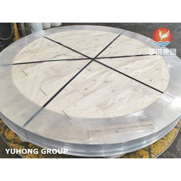 NORMALIZED CS TUBESHEET SA516 GR.70N HEAT EXCHANGER COMPONENT