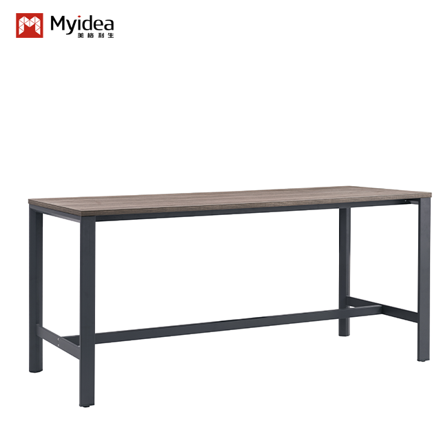 Light Industrial Style Office Reception Long Coffee Table, Simple And Practical