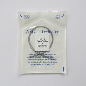 Quality Dental Niti Open Coil Spring , 0.010&quot; 180mm Niti Coil Spring Orthodontic for sale