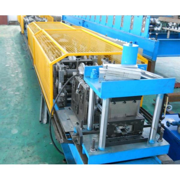 Durable 1.5-2mm Galvanized Steel Door Frame Cold Roll Forming Equipment ,PLC Control Automatic