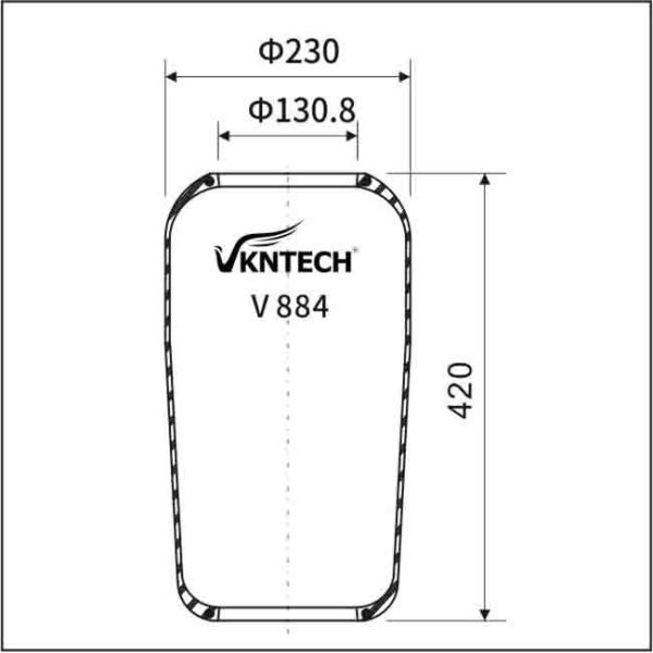 Truck Bus Air Springs Goodyear 9002