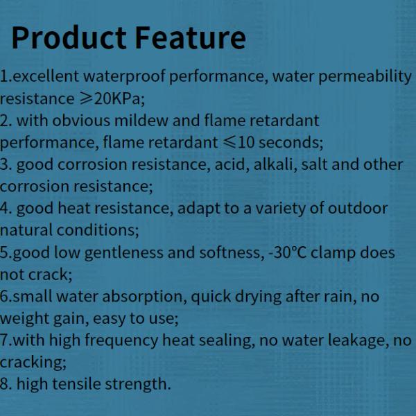 15m x 6m Plastic Sheet PVC Coated Tarpaulin Canvas Fabric for Municipal Projects