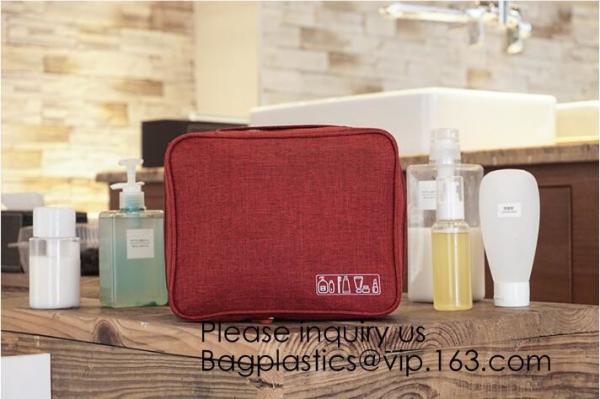Best-Selling Corporate Promotional Gifts Washable Kraft Paper Travel Cosmetic Bag,Travel Makeup Organizer Women Cosmetic