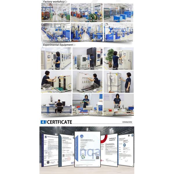 Electric Bicycle Battery Power Cable EBike Waterproof Connector Copper Conductor Nylon Insulation for Electronics