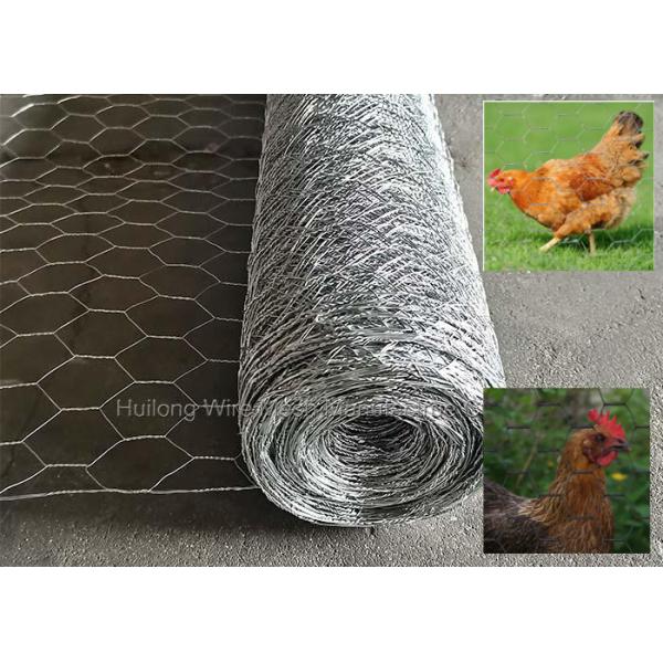 36 inches Hexagonal Wire Netting , Hardware Cloth Metal Chicken Wire Mesh