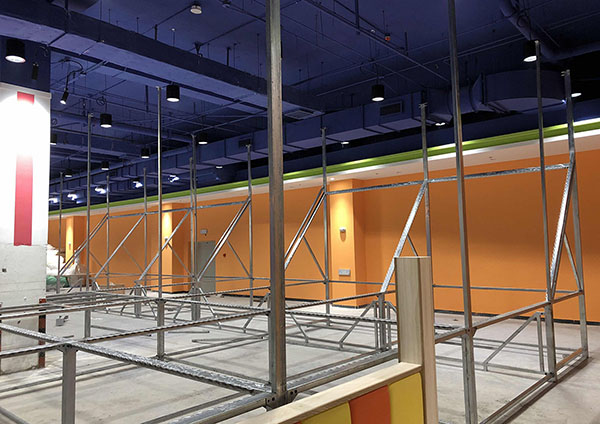 Custom Indoor Trampoline Park Equipment for Kids with Safety Features