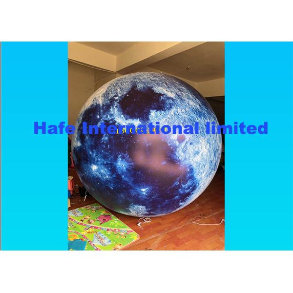 Customize Inflatable Earth Moon Advertising Balloon 50cm 80cm 1m 1.5m 2m 2.2m Max 8m