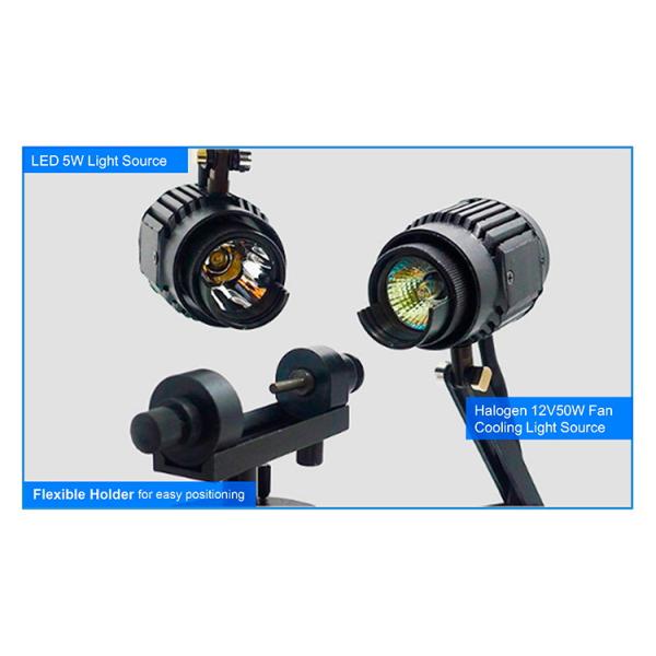 OPTO-EDU 3.2x - 192x Binocular Forensic Comparison Microscope with LED Illumination for Student and School Applications