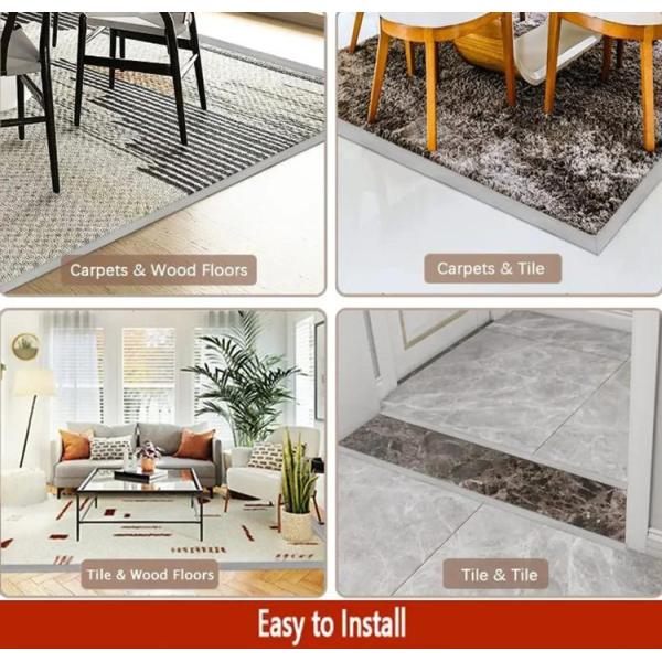 PVC Rubber Seal U Channel Classic Style Waterproof For Shower Application