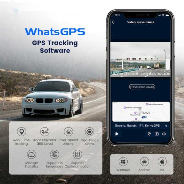 AI Vehicle Dashcam DVR Dashboard ASAS DMS Advanced Driving Monitor System