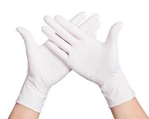 Quality L XL Protective Disposable Gloves Powder Free White Pure Glove Latex Disposable Gloves for sale