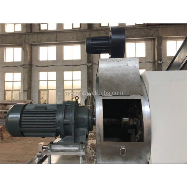 Squeezing Extruder Milk Bag Recycling Machine 1000kg/H PP Woven Bag Recycling Machinery