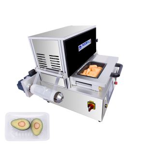 Quality Plastic Tray Modified Atmosphere Packaging Machine For Fruit Vegetable for sale