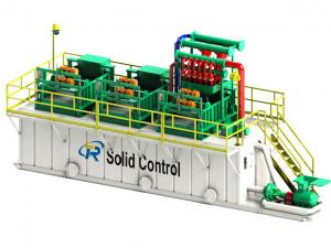 China Trenchless Recycling HDD 240m3/H Oil Rig Mud System on sale