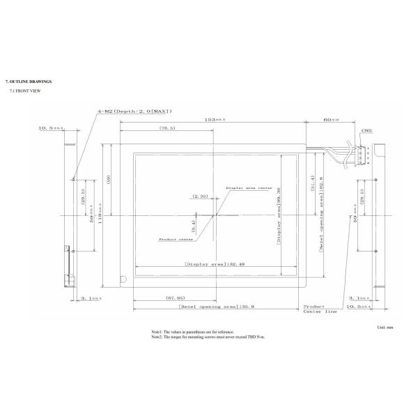 6.5'' TFT LCD Module VGA Industrial 640*RGB*480 NEC Original Display Small MOQ