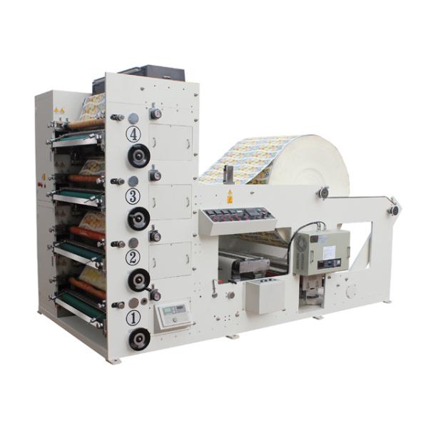 Six Colour Flexographic Printing Machine With Polyethylene Plastic Bag Glass Paper / Roll Paper Materials