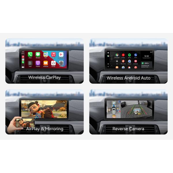 8.8 Inch Dual Wireless Carplay And Android Auto Bluetooth / AUX input Linux System