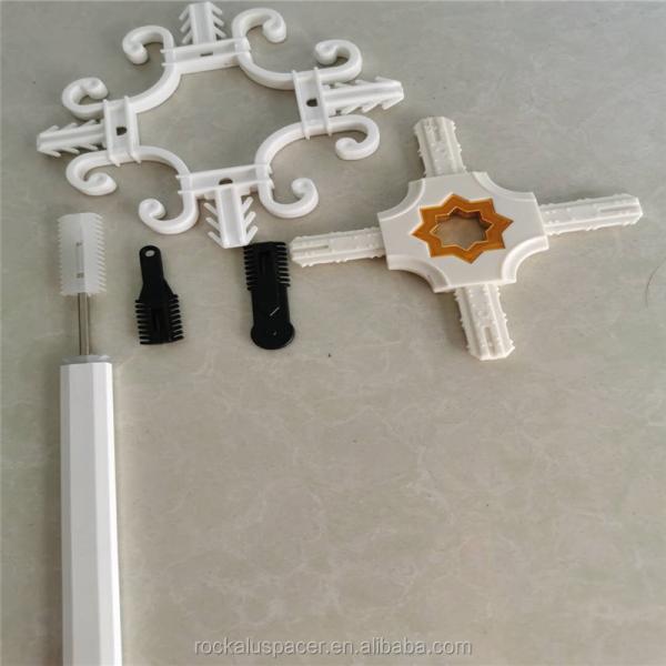 new 7*16 georgian bar with plastic end for connect with aluminum spacer bar hot sale