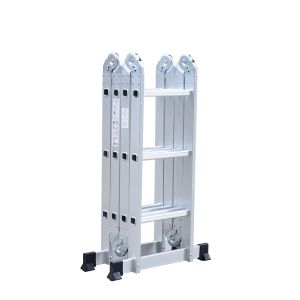 Quality 4X3 1.2mm Multipurpose Aluminium Foldable Ladder for sale