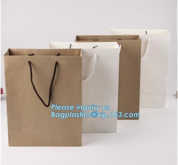 Fashion Custom Printing Luxury Gift Shopping Carrier Paper Bag With Your Own Logo Print,strong twisted handle black leat