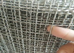 0.5-10mm Hot Dip Galvanized Wire Mesh , Stainless Steel Crimped Mesh For Protection