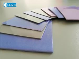 Quality CE Thermally Conductive Material , Thermal Silicone Pad In Electronic Product Silicone Rubber Sheet for sale