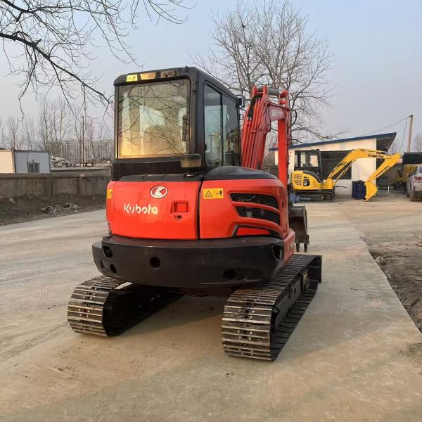 Used 6 Ton Kubota Crawler Excavator Kx165 Second Hand 0.24m3 Bucket Capacity Digger