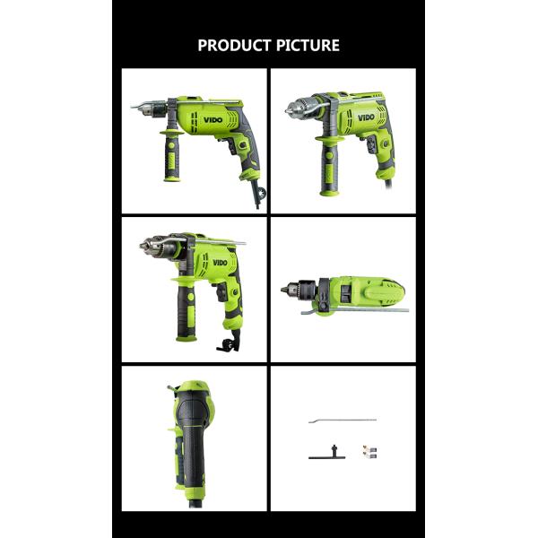 13mm 750W Impact Electric Drill driver Power Tools set,be used for screw, concrete, tile, brick wall, metal, wood etc