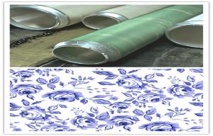 Quality 165M 155M Standard Wallpaper Rotary Printing Screen For Textile Machinery Spare for sale
