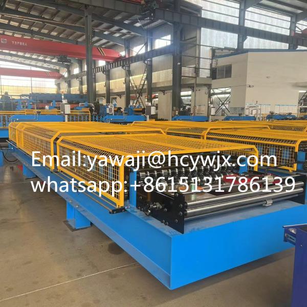 High Speed Step Tile Roof Roll Forming Machinery