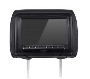 Quality Touch Screen 9 Inch Car Roof DVD Player HD Back Seat Head Rest Monitor USB / SD for sale